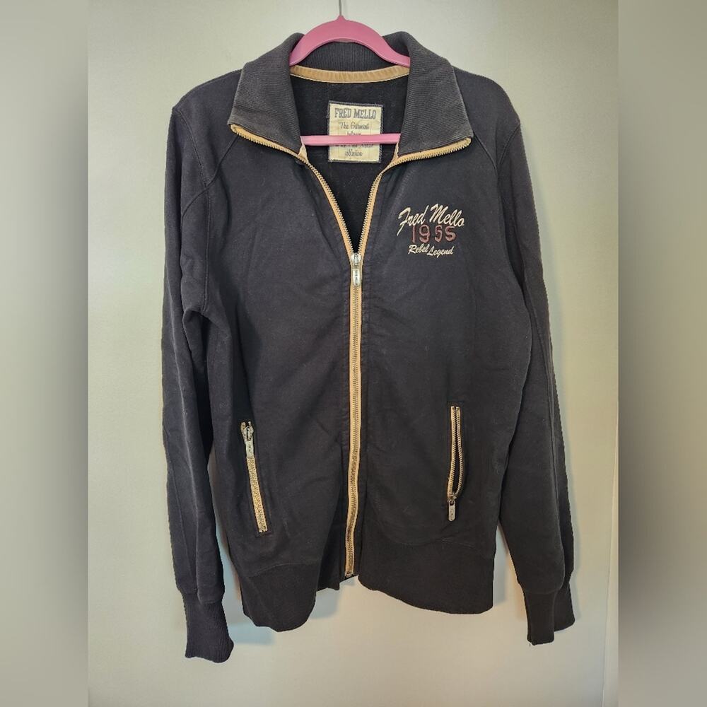 Fred Mello zip up sweatshirt